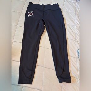 Black Peloton leggings sz leg